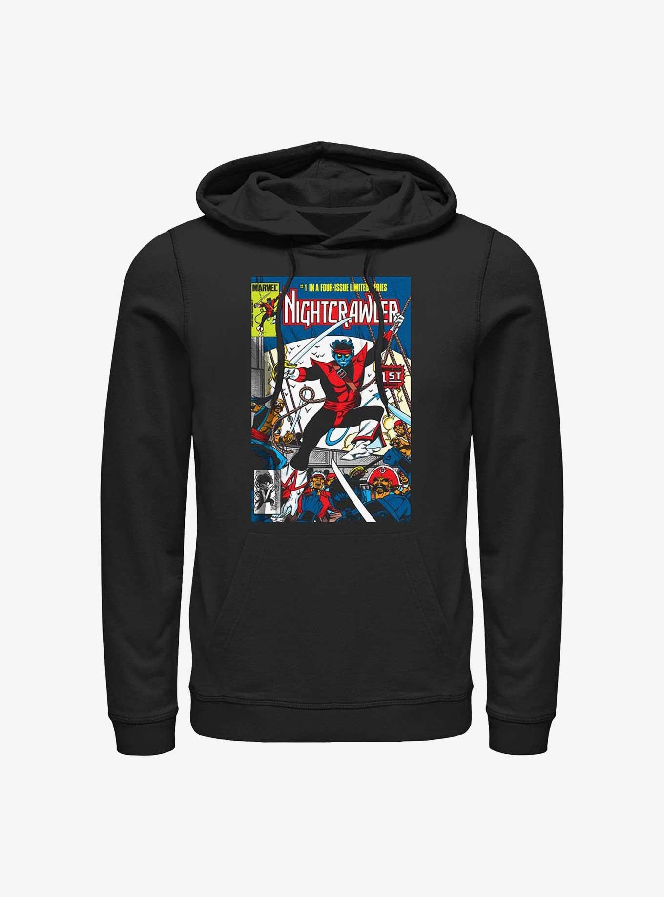 Marvel Nightcrawler Comic Cover Hoodie, , hi-res