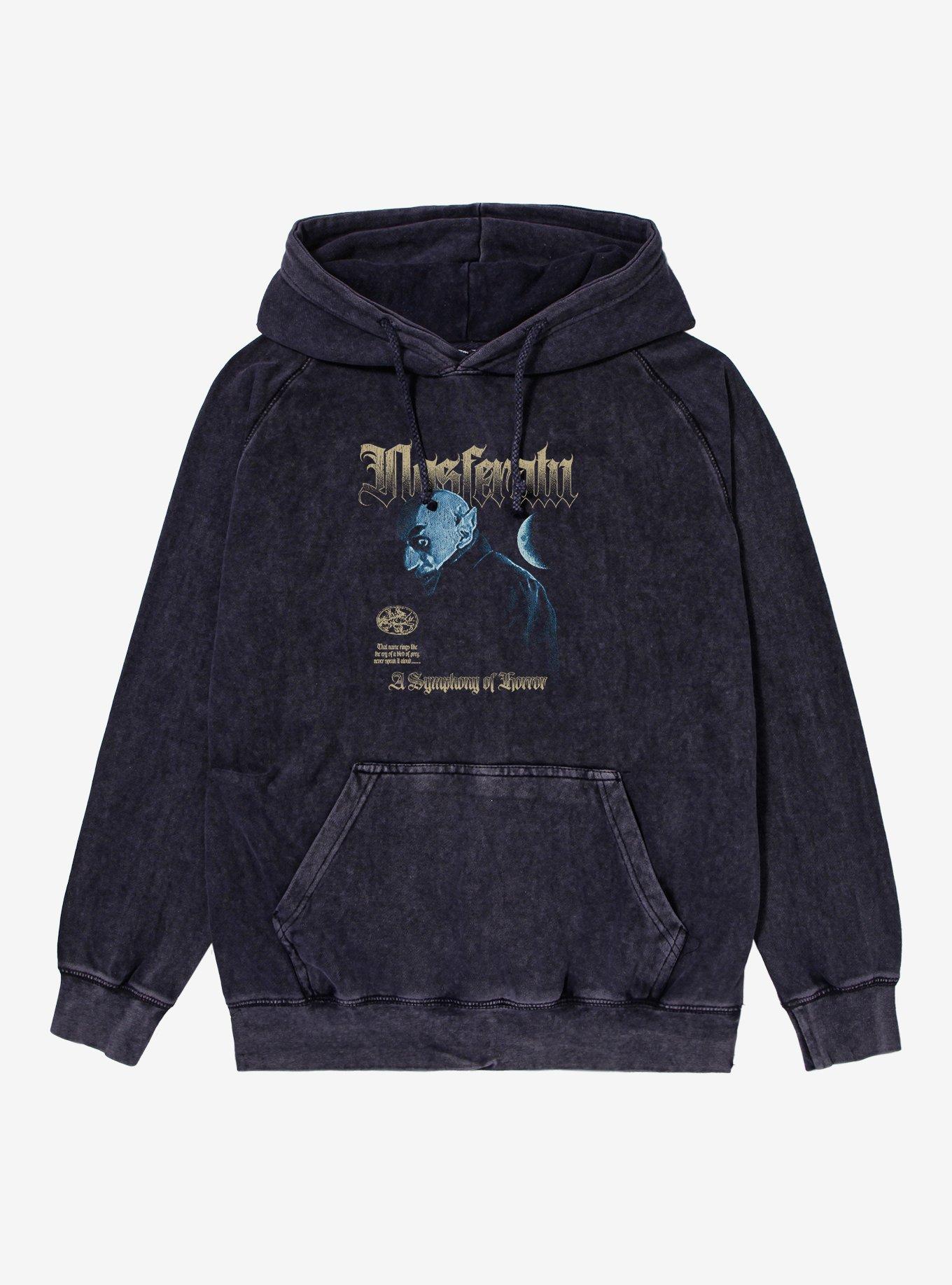 Nosferatu Mineral Wash Hoodie, , hi-res