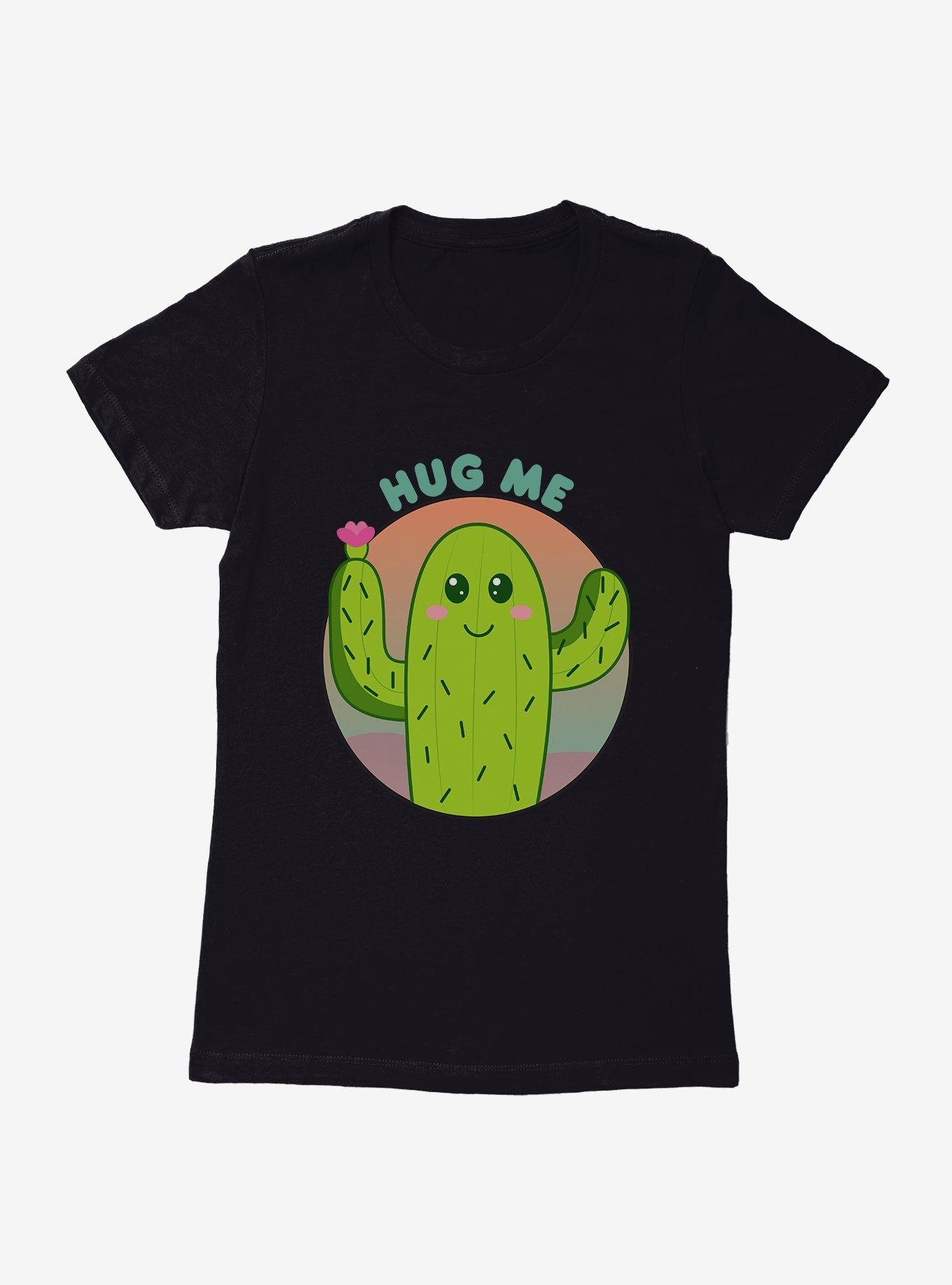 Hug Me Cactus Womens T-Shirt, , hi-res