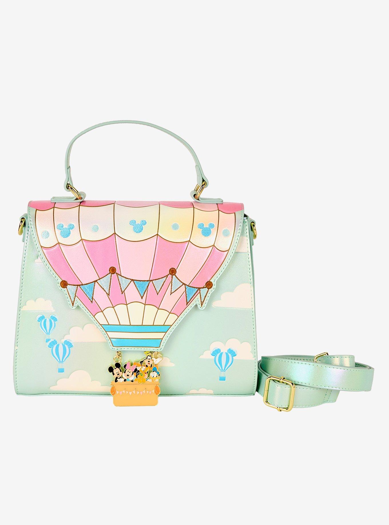 Loungefly Disney Mickey & Friends Hot Air Balloon Crossbody Bag, , hi-res