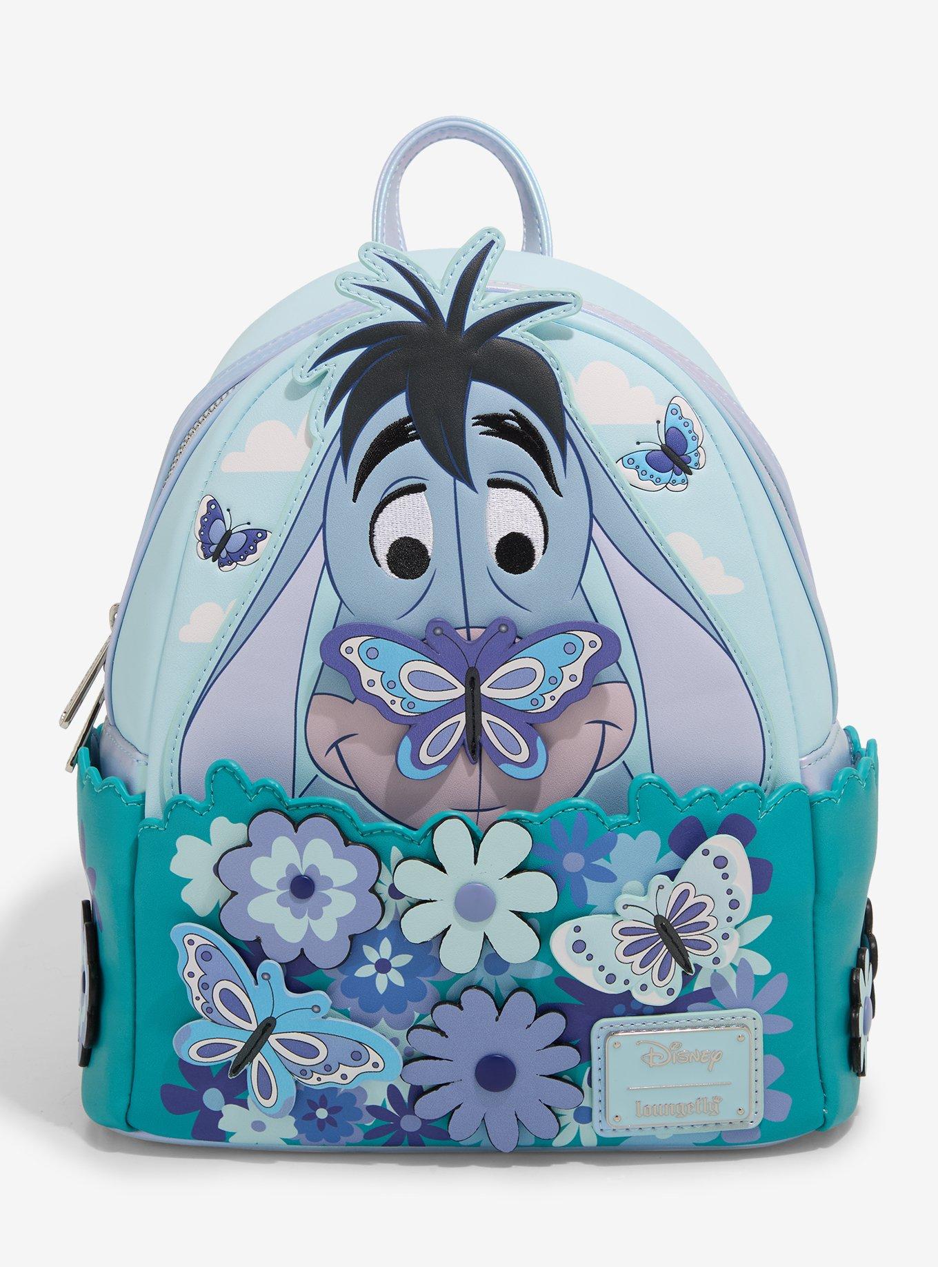 Loungefly Disney Winie the Pooh Eeyore Butterfly Mini Backpack, , hi-res