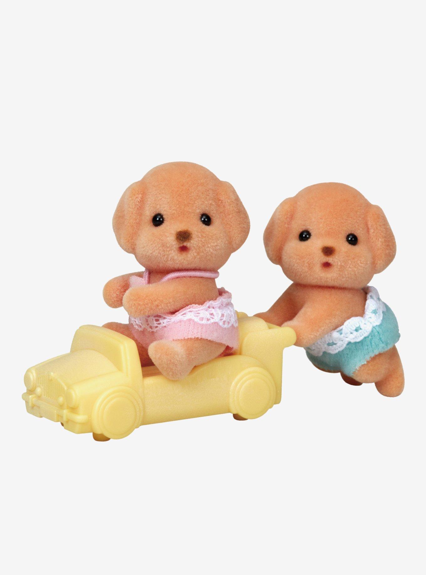 Calico Critters Toy Poodle Twins Figure Set, , hi-res