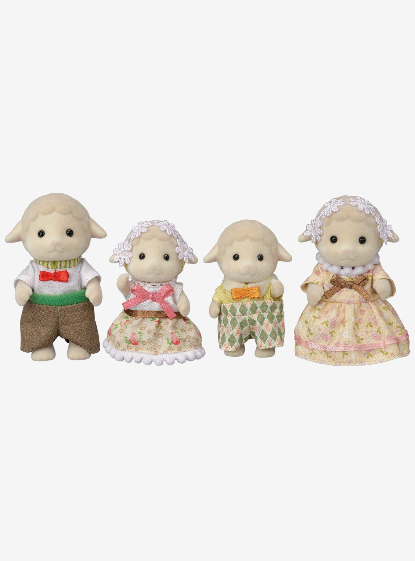 Calico Critters Sheep Family Figure Set, , hi-res