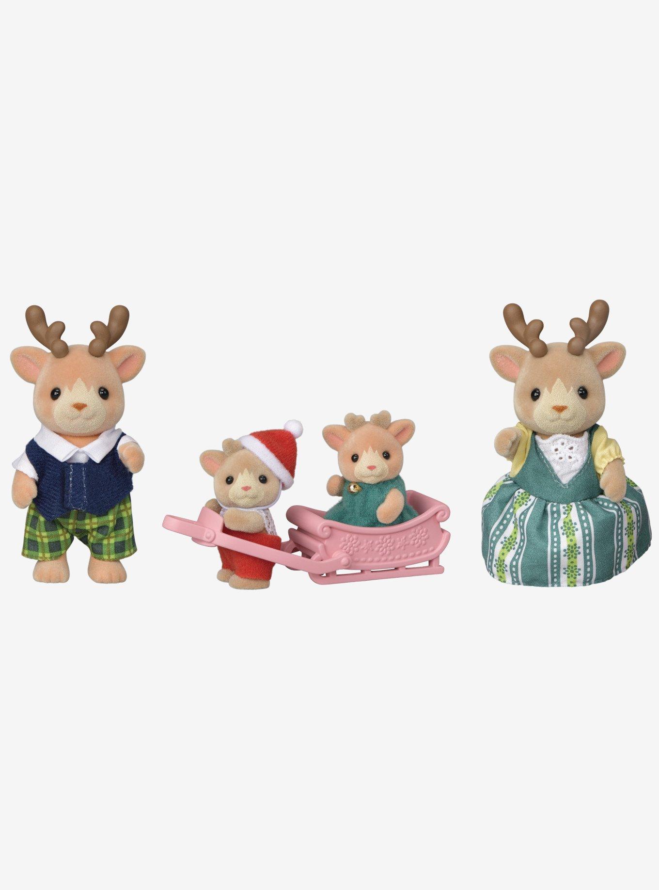 Calico Critters Reindeer Family Figure Set, , hi-res