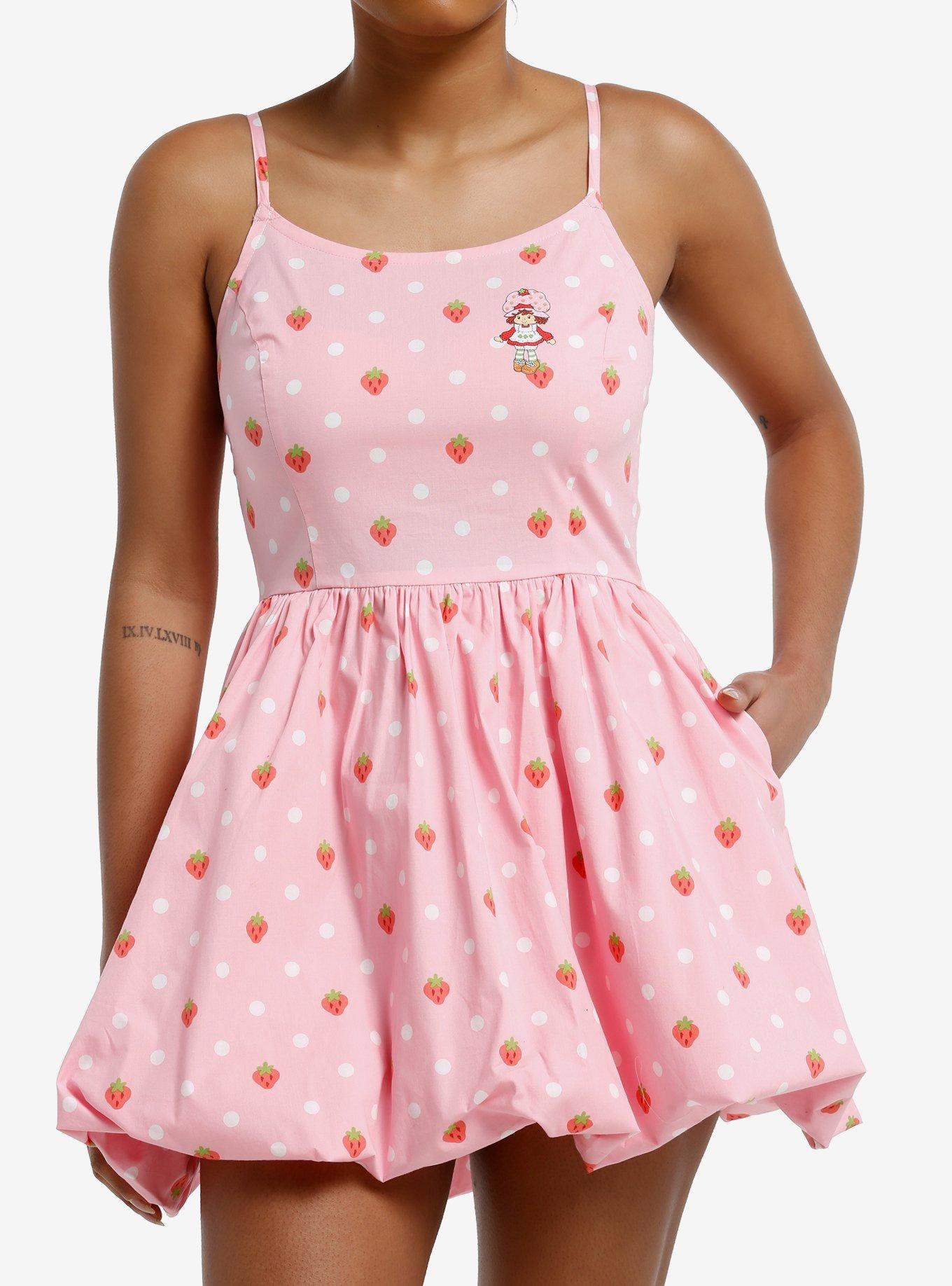 Strawberry Shortcake Cami Bubble Dress, , hi-res