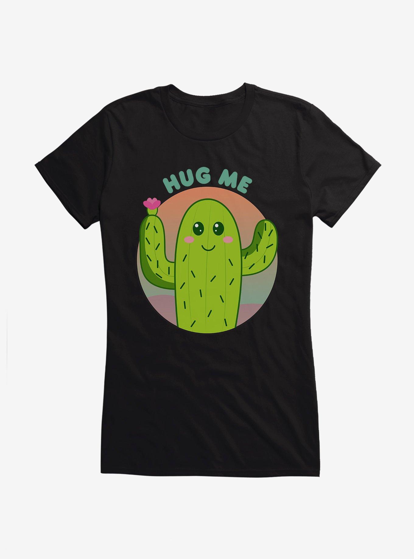 Hug Me Cactus Girls T-Shirt, , hi-res
