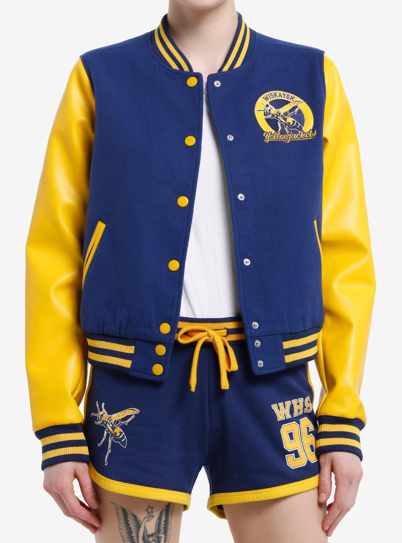 Yellowjackets Soccer Team Varsity Jacket 