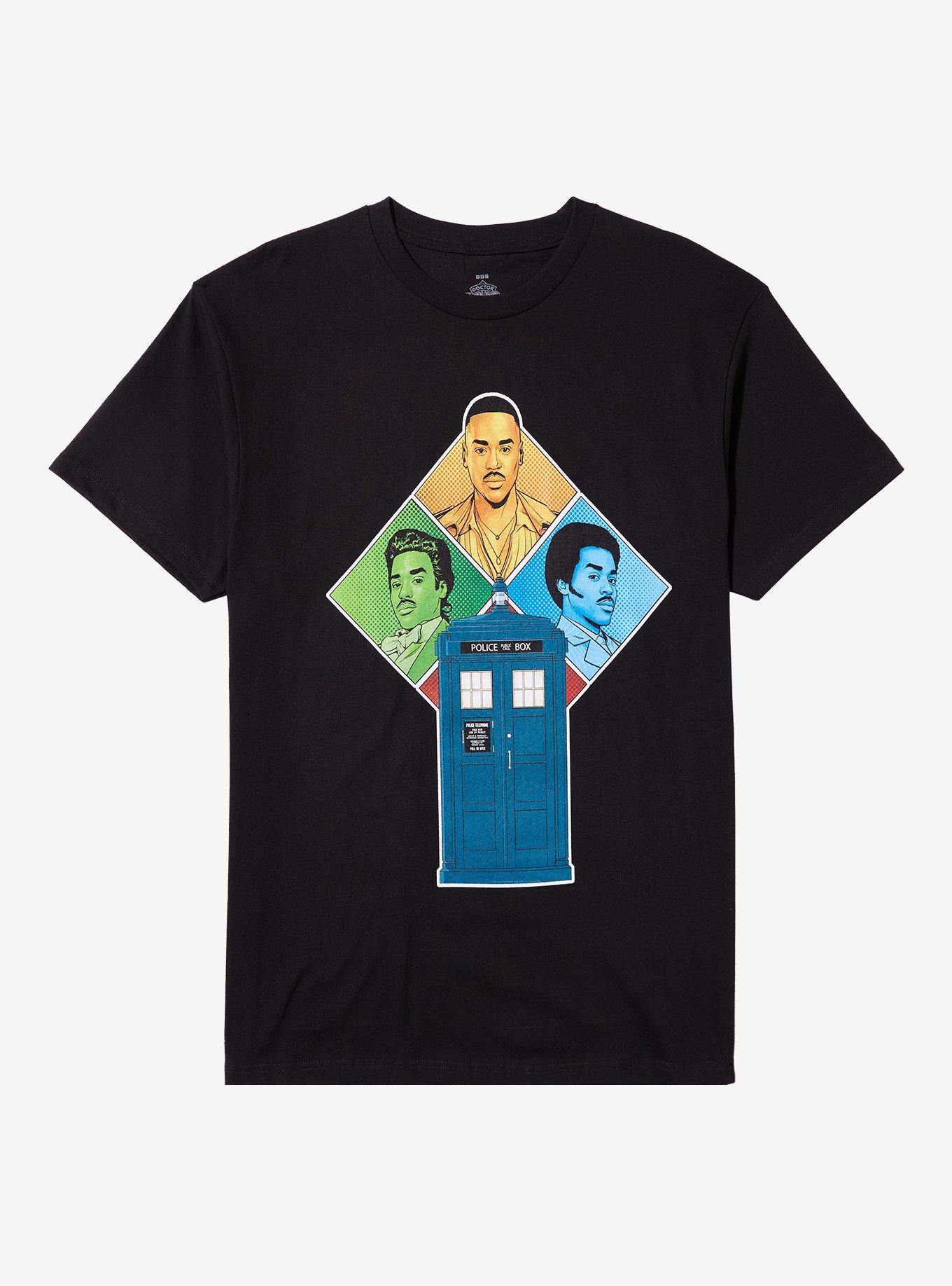 Doctor Who Quadrant TARDIS T-Shirt, , hi-res