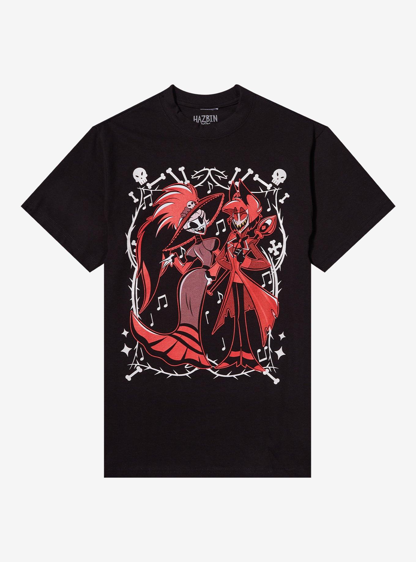 Hazbin Hotel Rosie & Alastor Ace Double-Sided T-Shirt, , hi-res