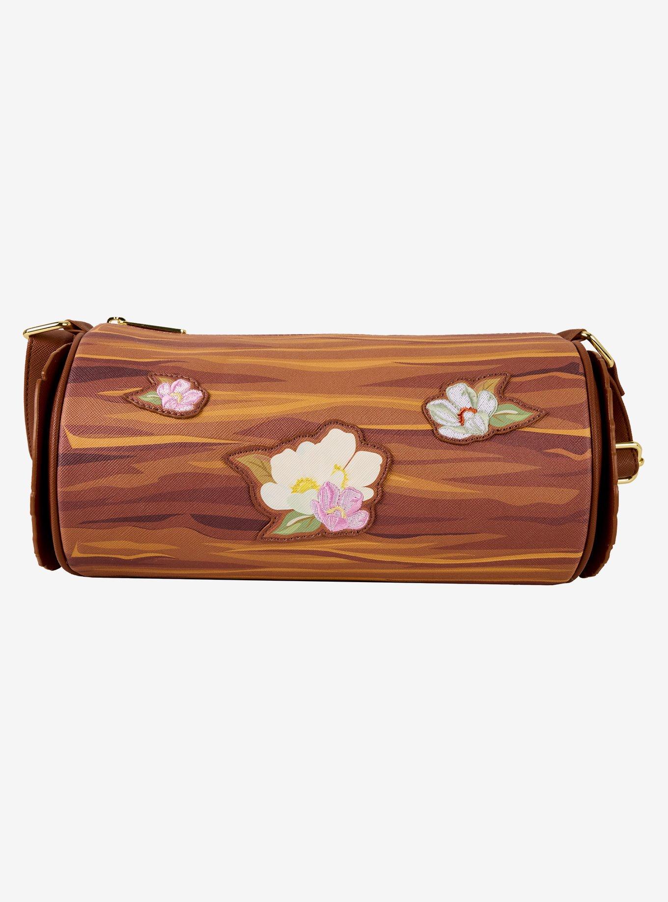 Loungefly Disney The Fox And The Hound Floral Log Figural Crossbody Bag, , hi-res