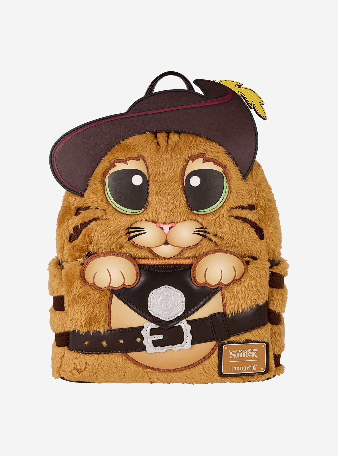 Loungefly Shrek Puss In Boots Mini Backpack, , hi-res