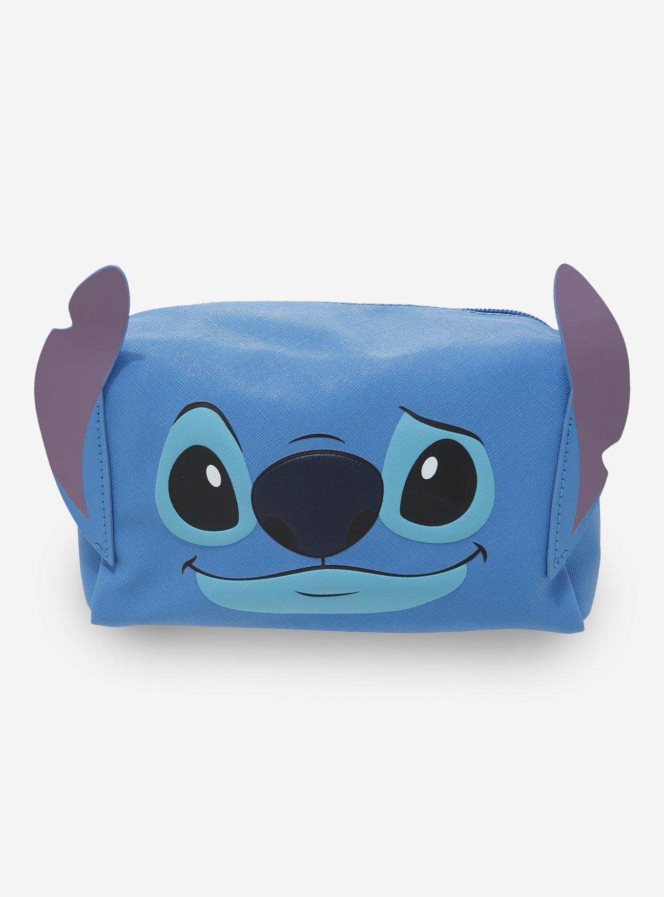 Disney Lilo & Stitch Figural Stitch Cosmetic Bag, , hi-res