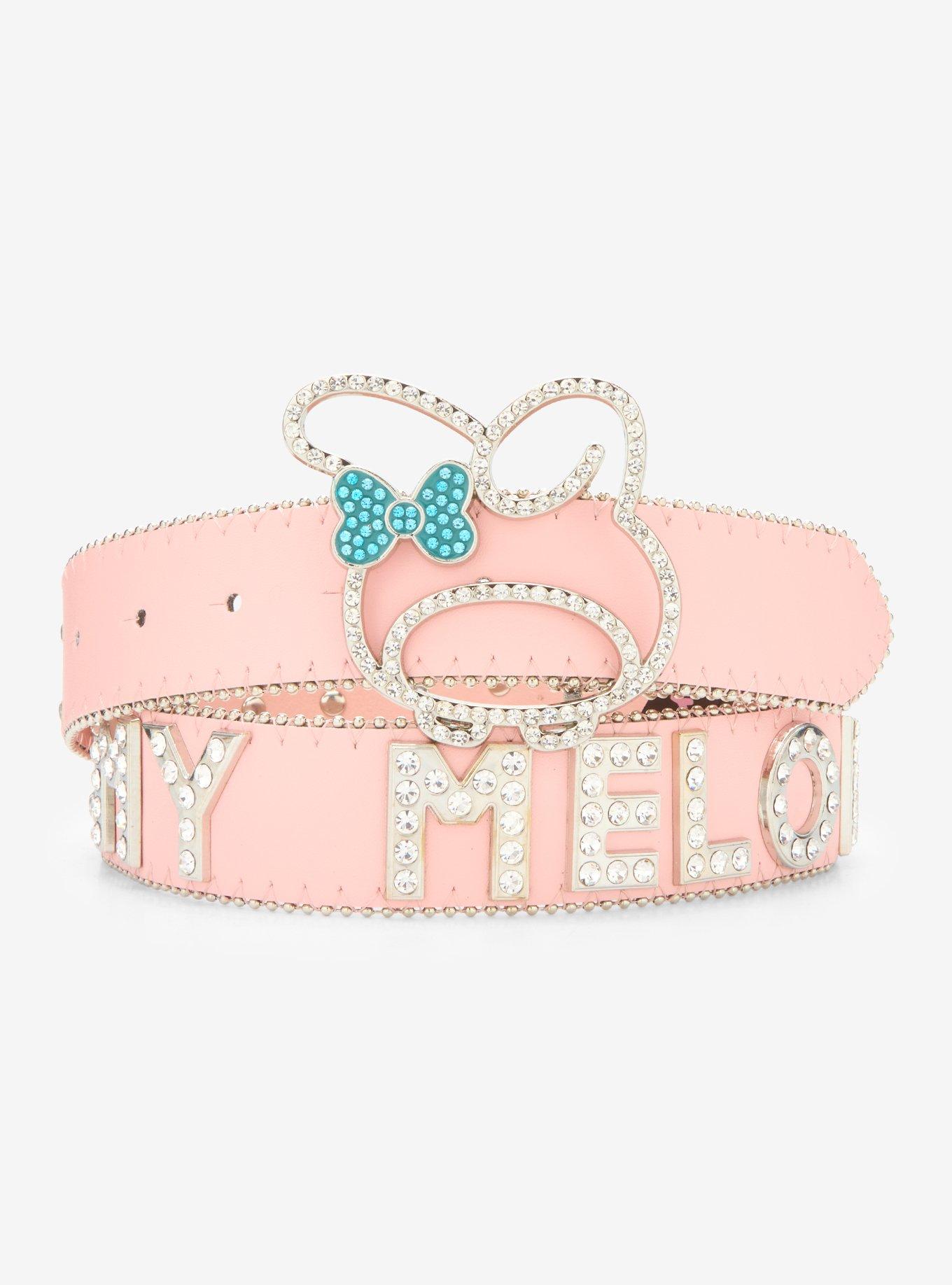 My Melody Figural Bling Belt, , hi-res