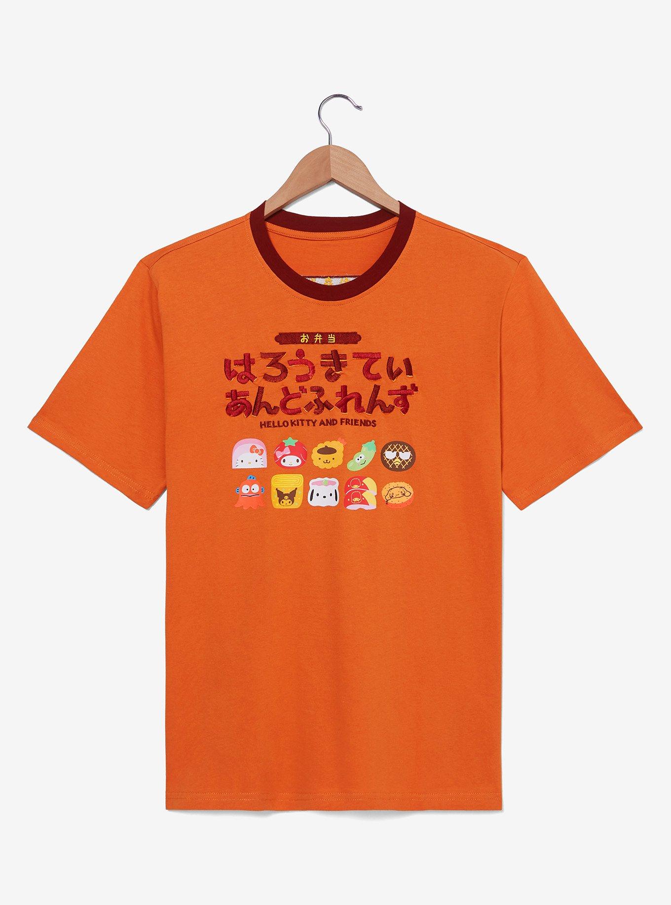 Sanrio Hello Kitty & Friends Bento Box Foods Ringer T-Shirt - BoxLunch Exclusive, , hi-res