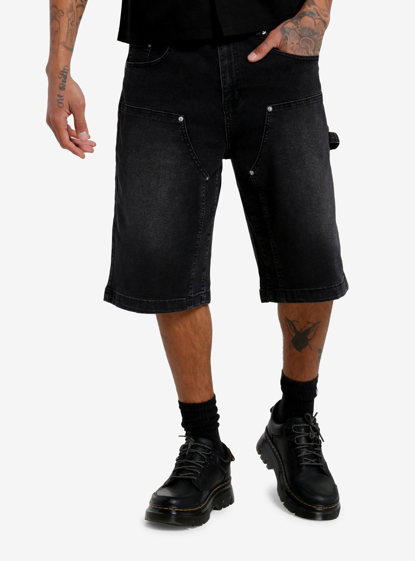 Black Carpenter Denim Jorts