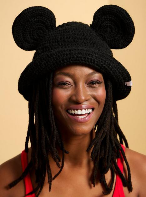 Disney Mickey Mouse Figural Knit Bucket Hat — BoxLunch Exclusive | BoxLunch