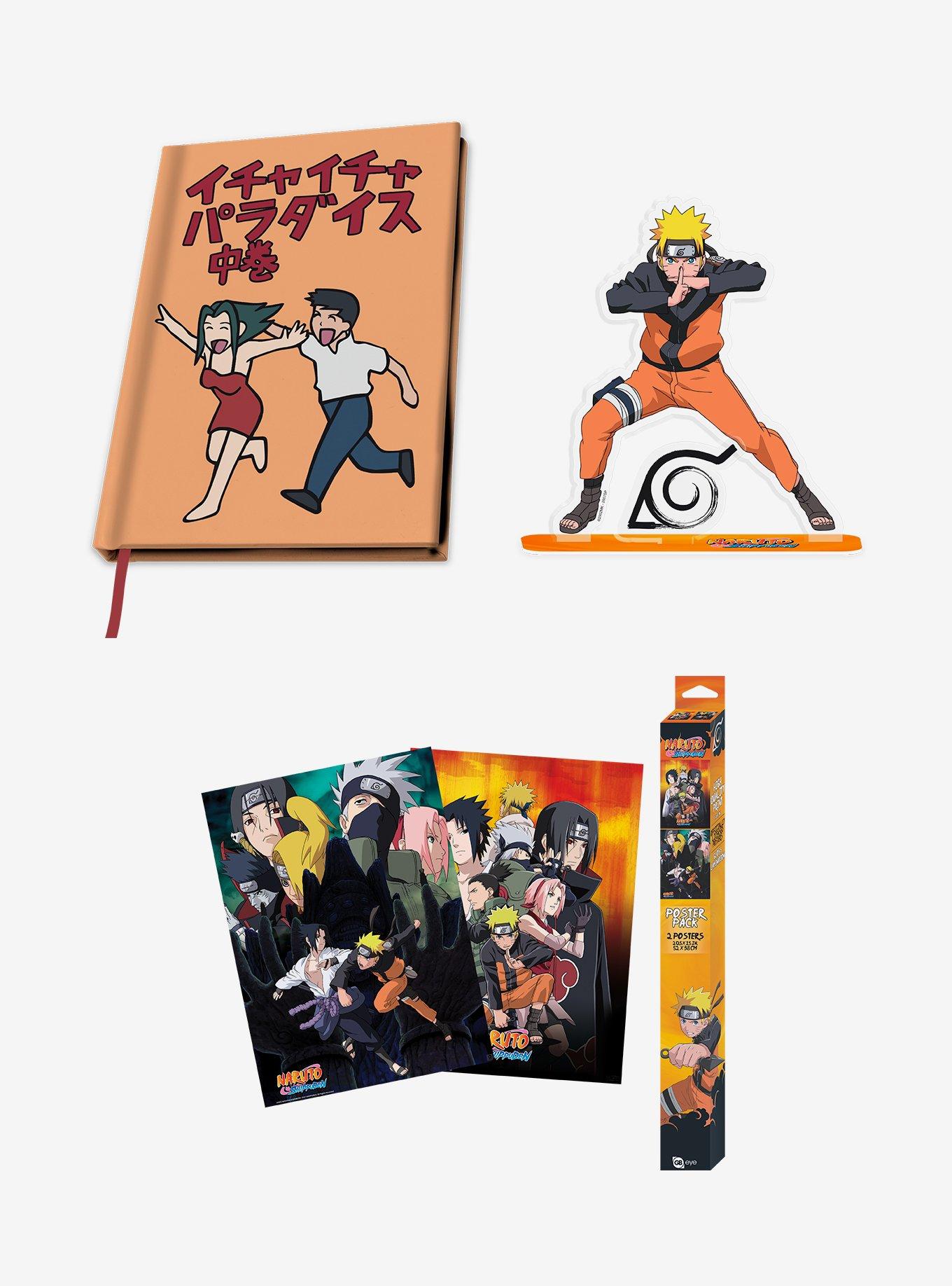 Naruto Shippuden Notebook Acryl & Poster Bundle, , hi-res