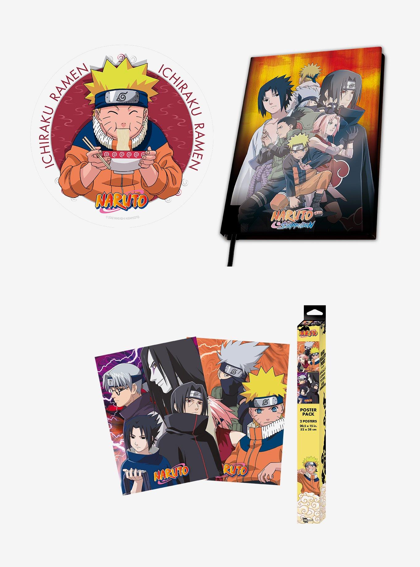 Naruto Shippuden Mousepad Poster & Notebook Bundle, , hi-res