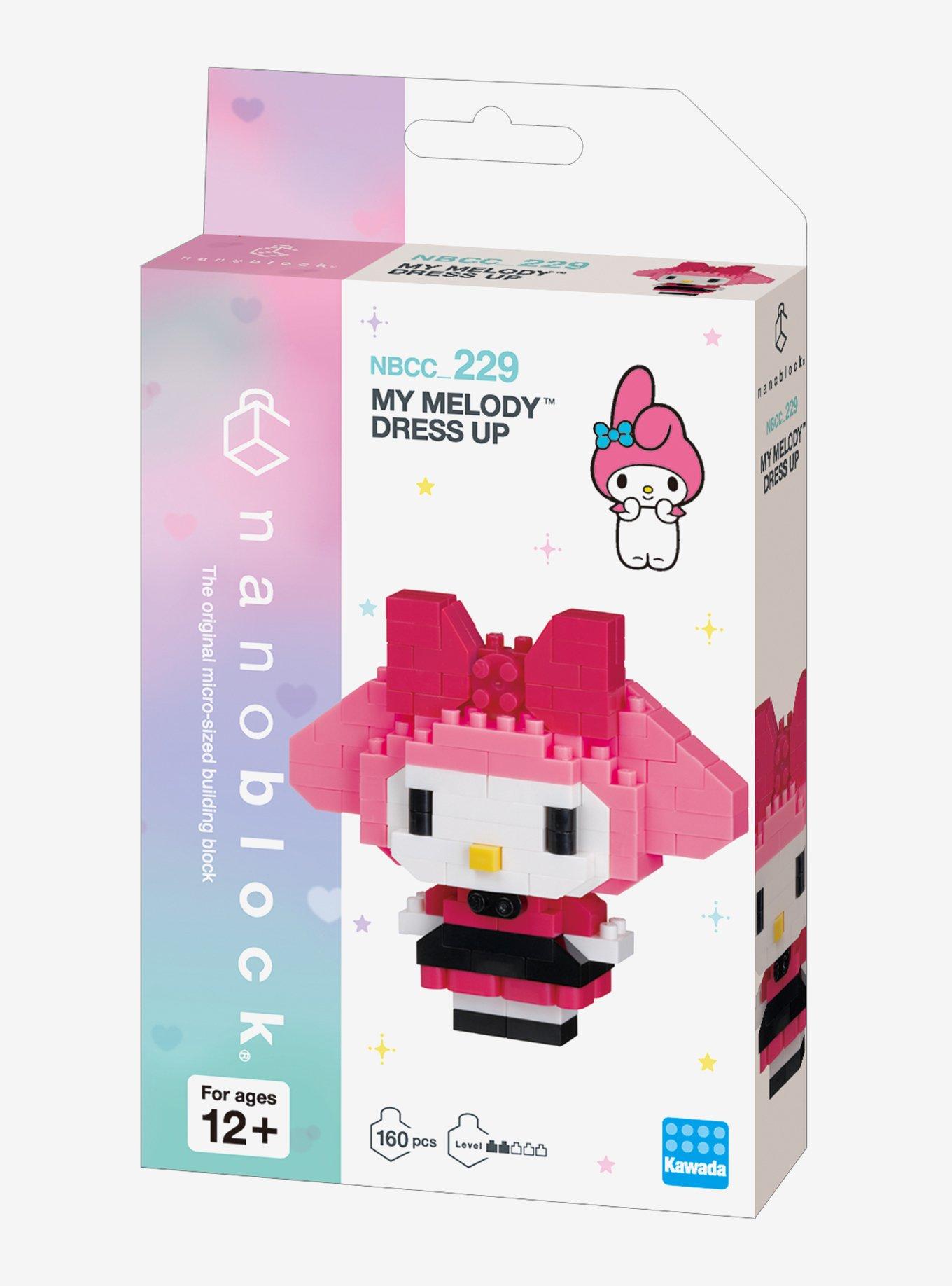 My Melody Dress Up Nanoblock, , hi-res