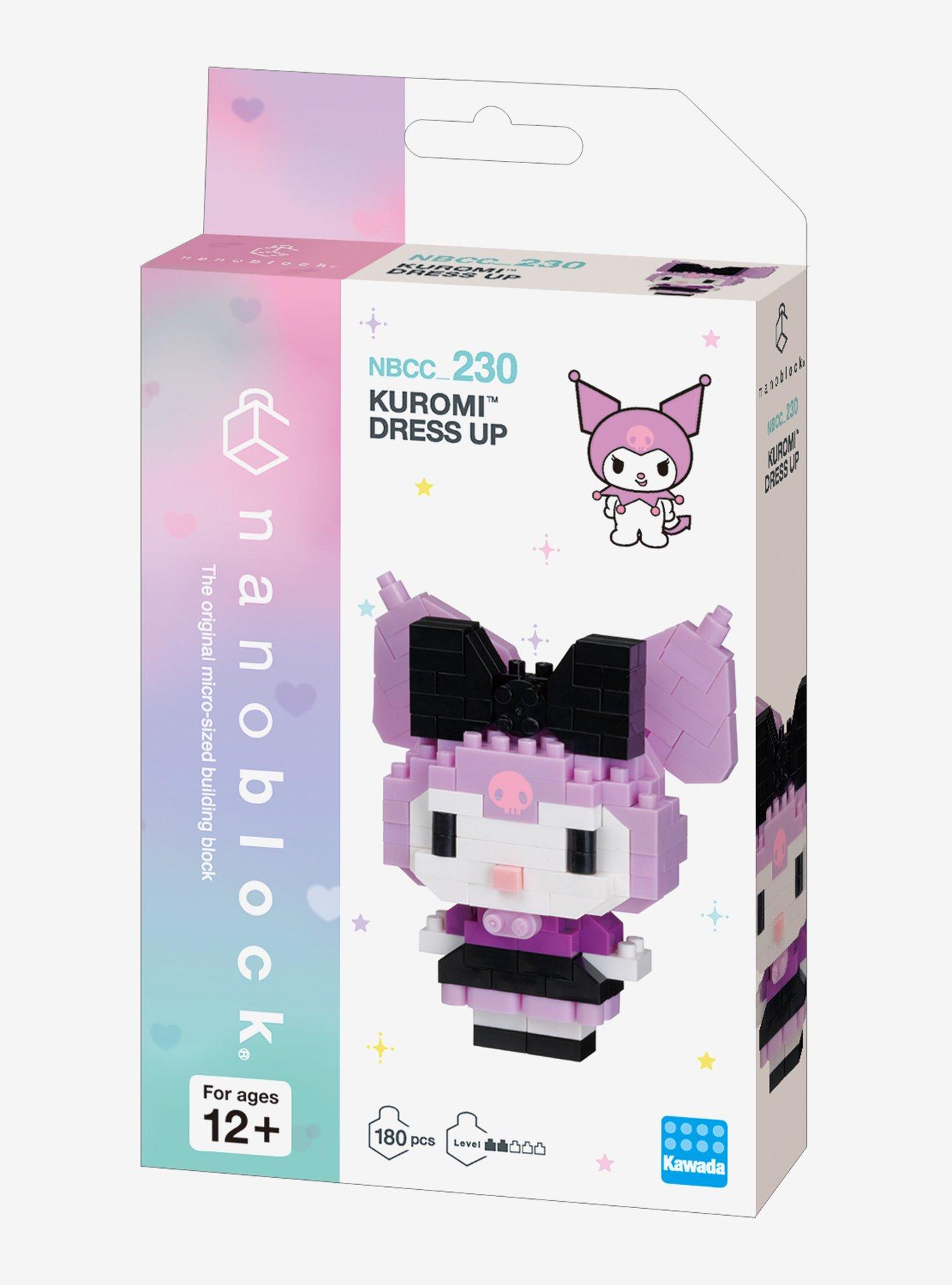 Kuromi Dress Up Nanoblock, , hi-res