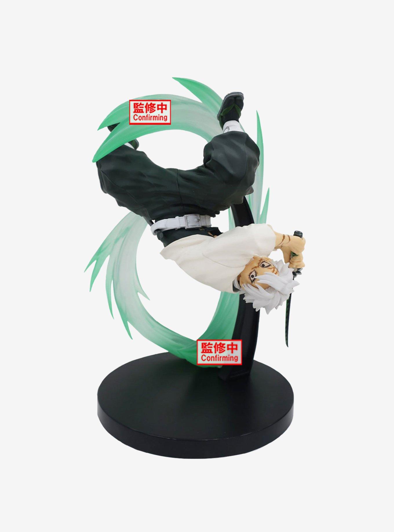 Banpresto Demon Slayer: Kimetsu No Yaiba Vibration Stars Plus Sanemi Shinazugawa Figure, , hi-res