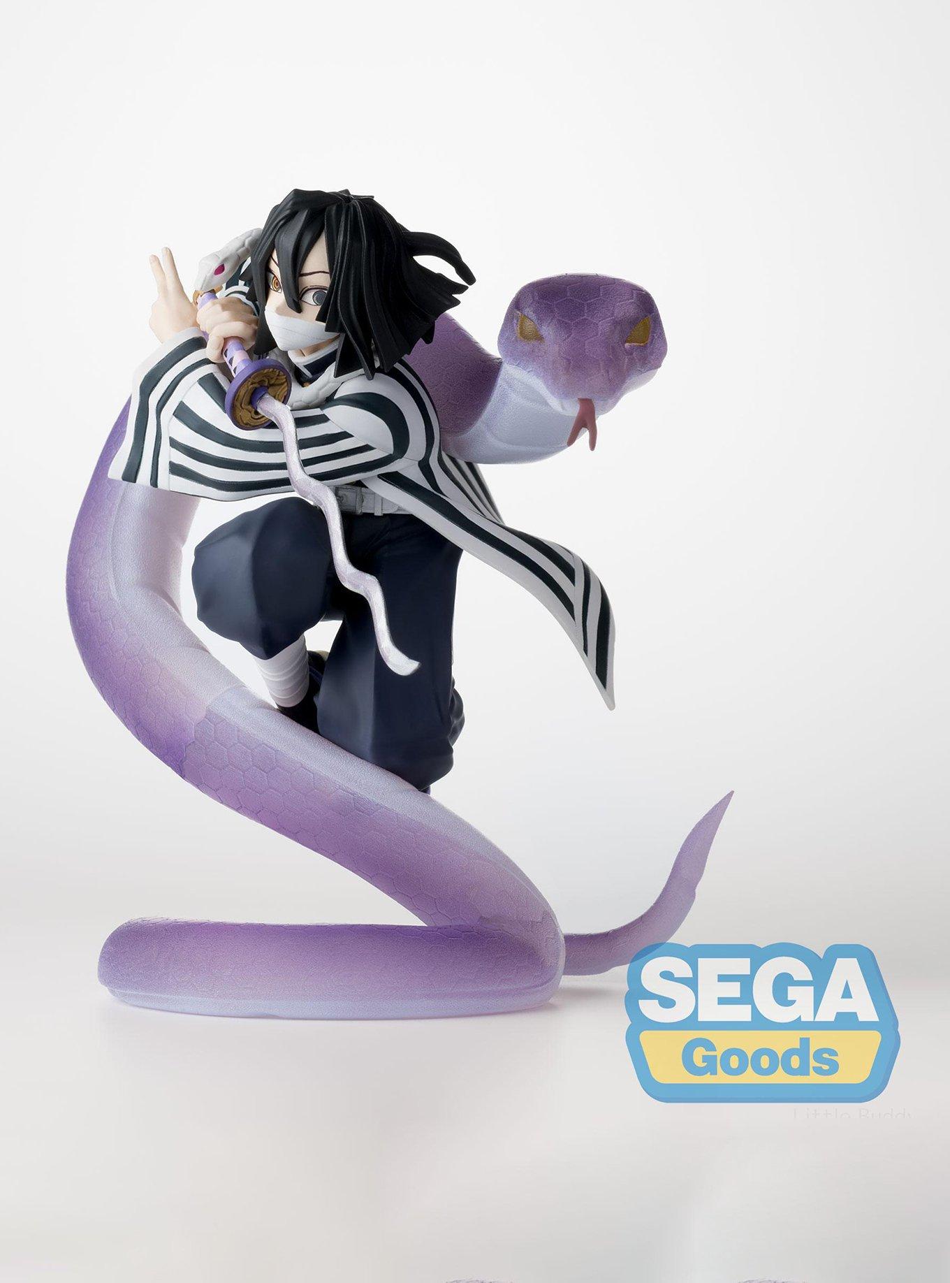 SEGA Demon Slayer: Kimetsu No Yaiba Hashira Training Arc Obanai Iguro Xross Link Figure, , hi-res