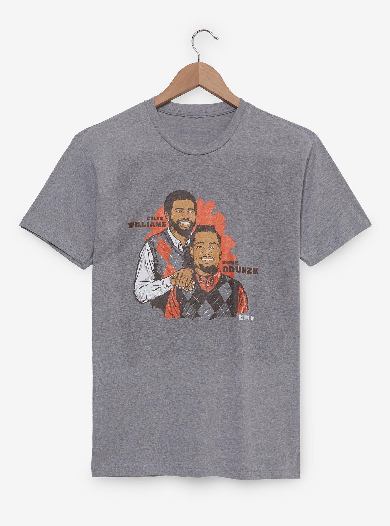 BreakingT Caleb Williams & Rome Odunze Stepbrothers T-Shirt, , hi-res