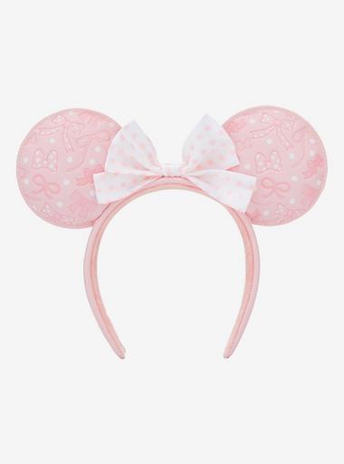 Loungefly Disney Minnie Mouse Polka Dot Pink Ears — BoxLunch