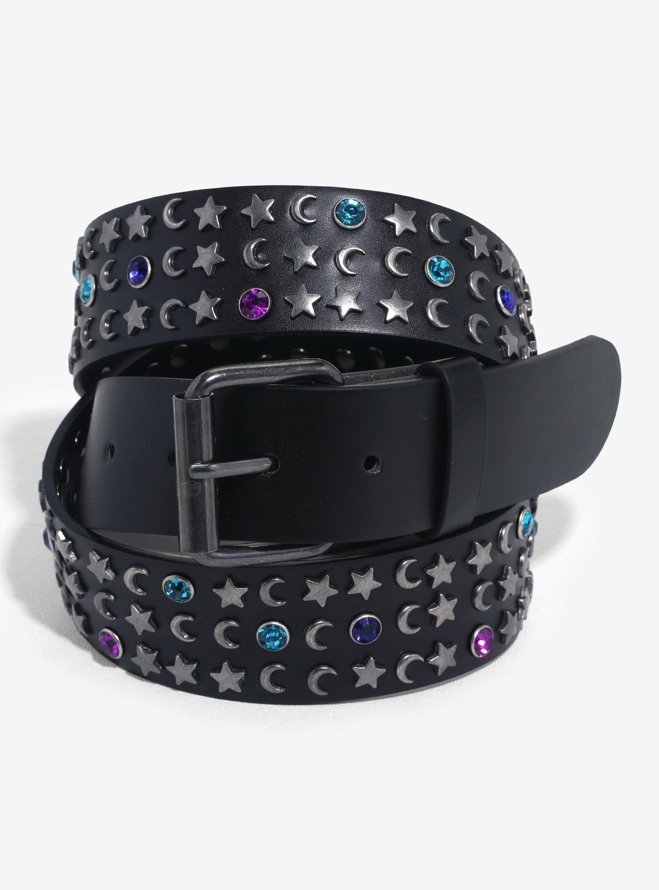 Black Celestial Bling Belt, , hi-res