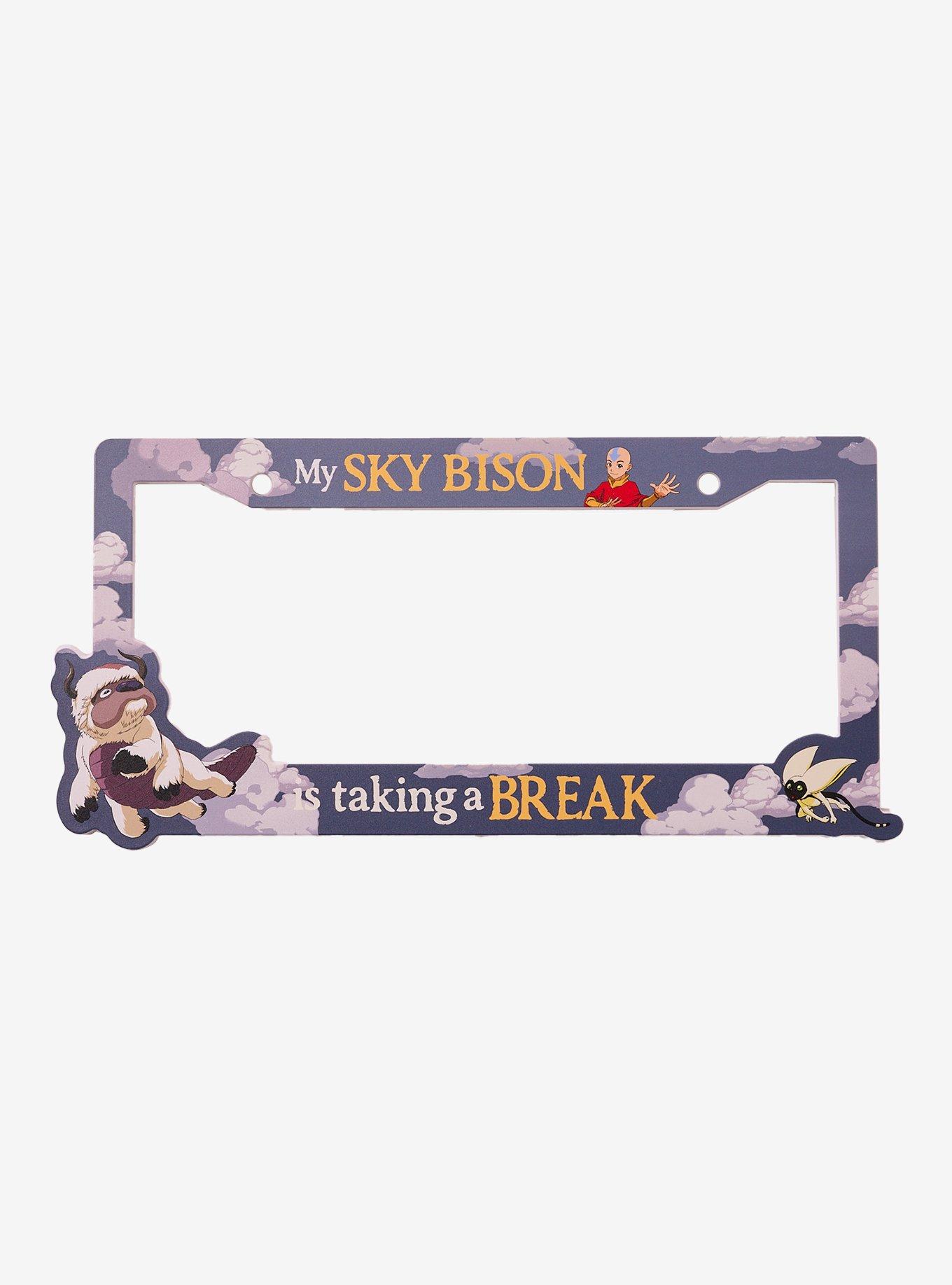 Avatar: The Last Airbender Sky Bison License Plate Frame - BoxLunch Exclusive, , hi-res