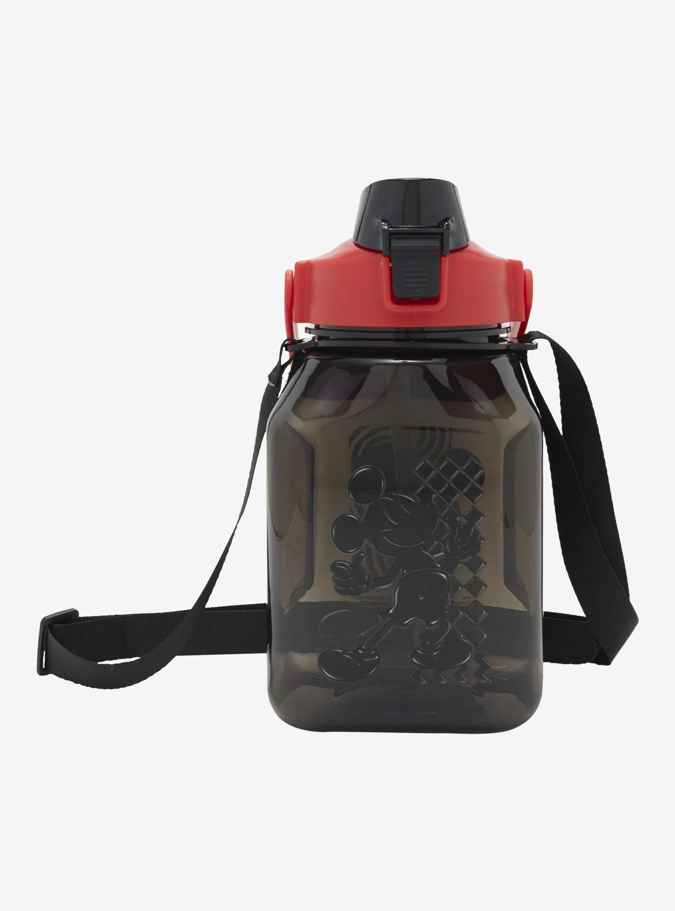 Disney Mickey Mouse Water Bottle with Strap, , hi-res