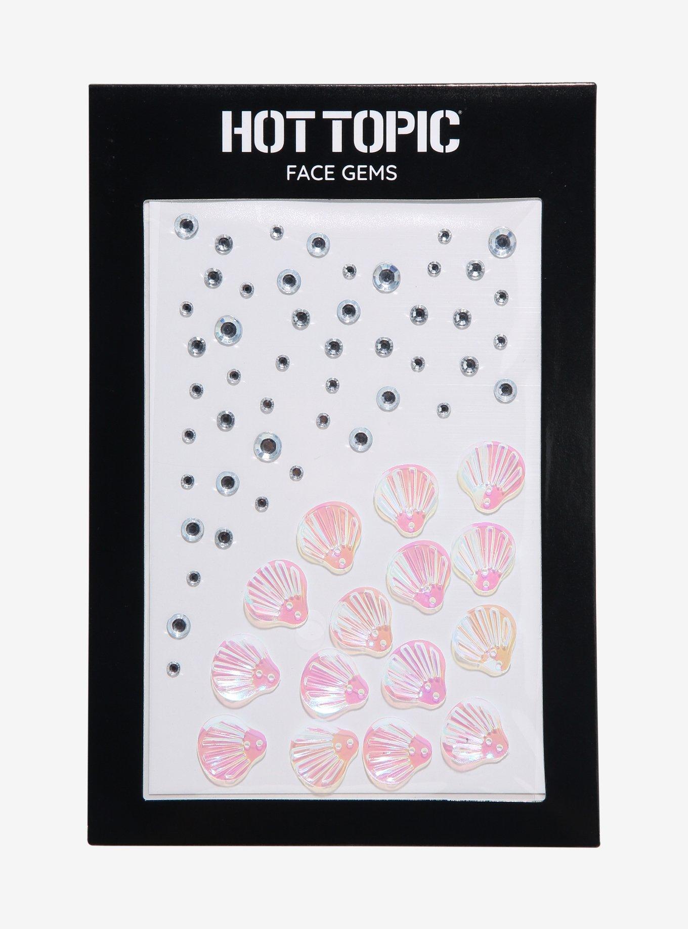 Mermaid Rhinestone Face Gems, , hi-res