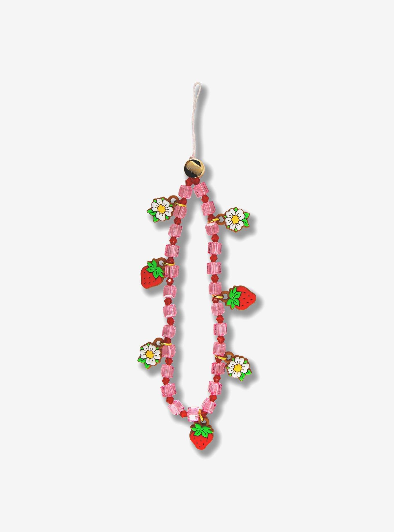 Strawberry Shortcake Vintage x Sonix Beaded Wristlet Charm, , hi-res