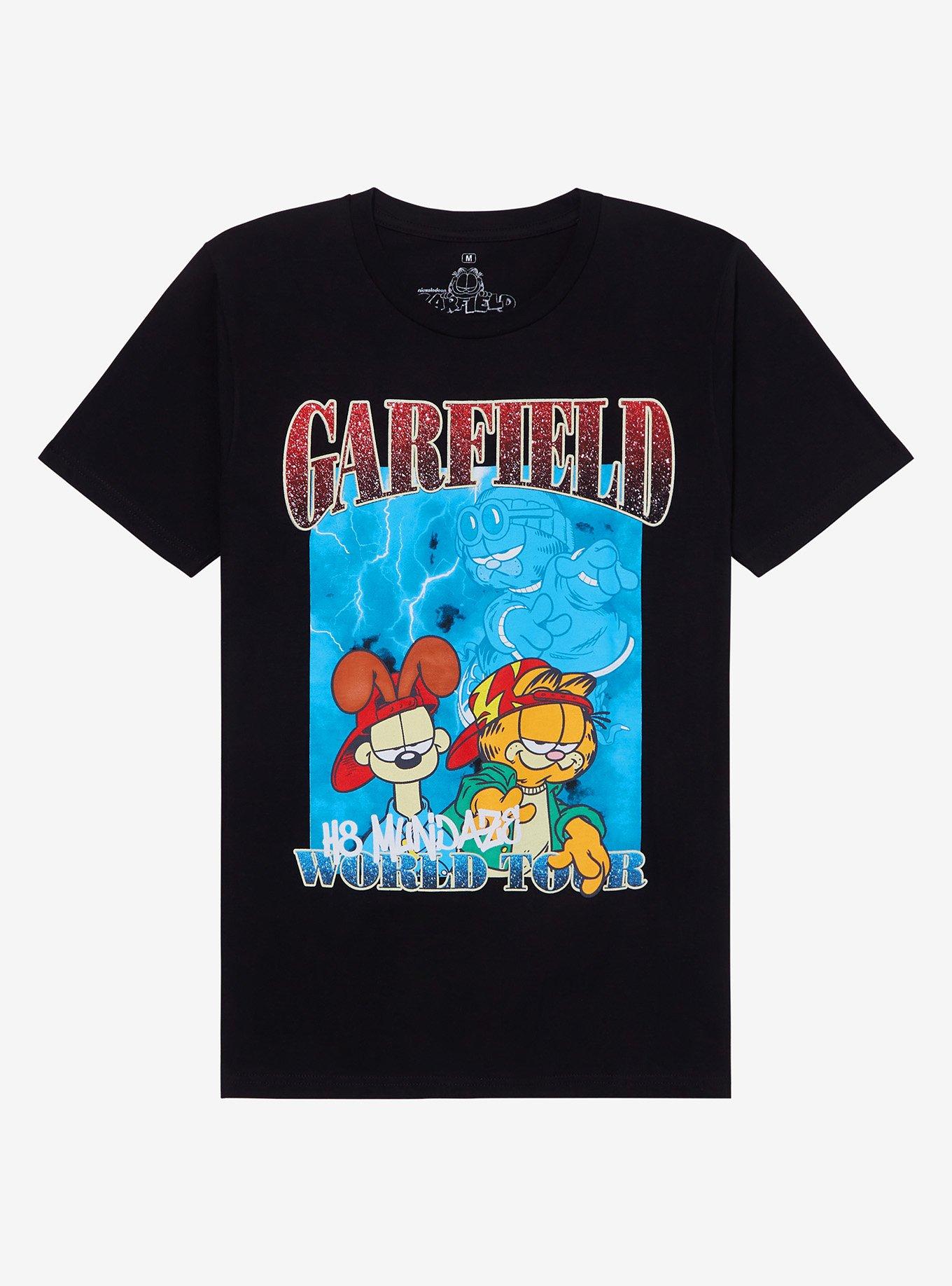 Garfield H8 Mundaze World Tour Boyfriend Fit Girls T-Shirt, , hi-res