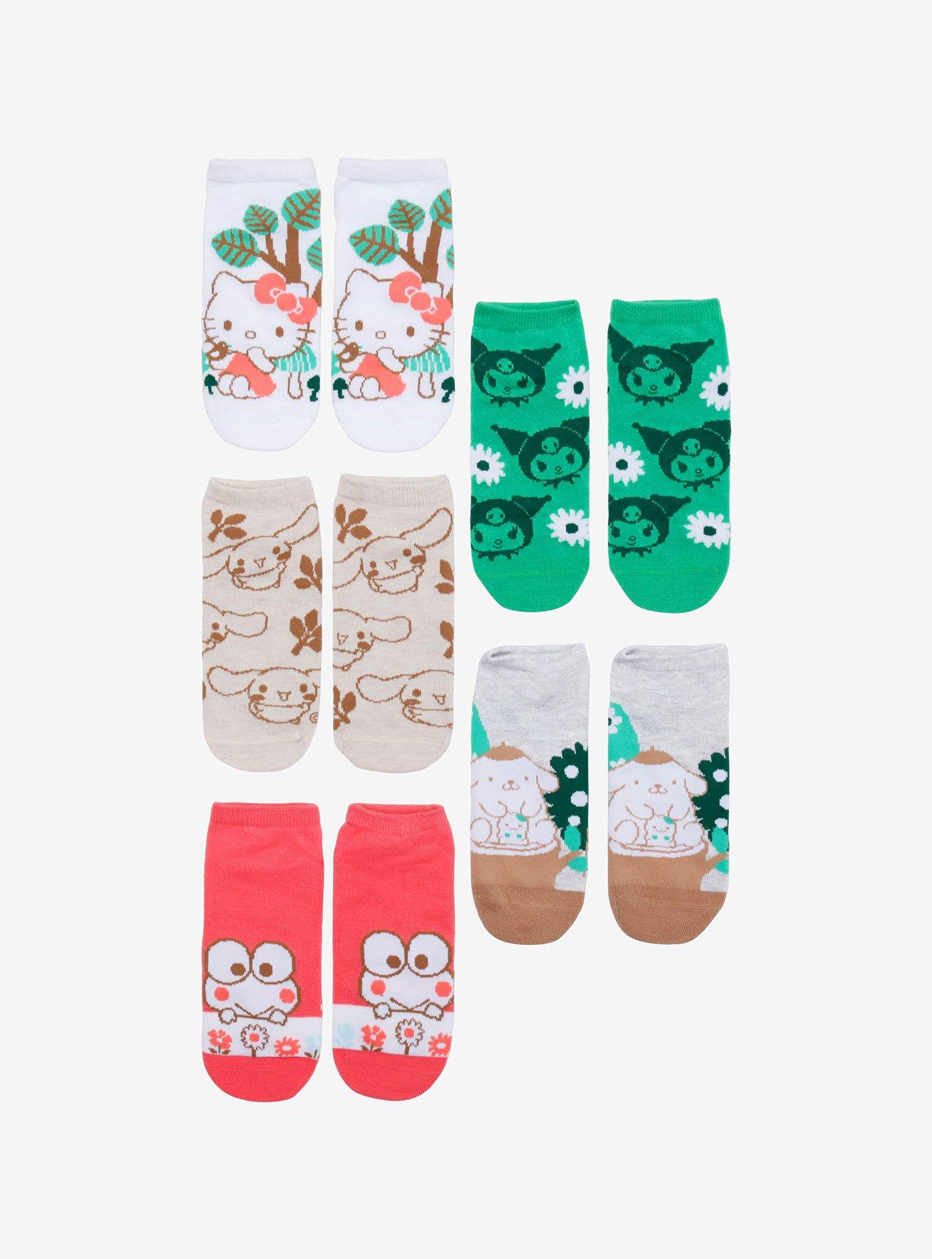 Sanrio Hello Kitty & Friends Floral Sock Set, , hi-res