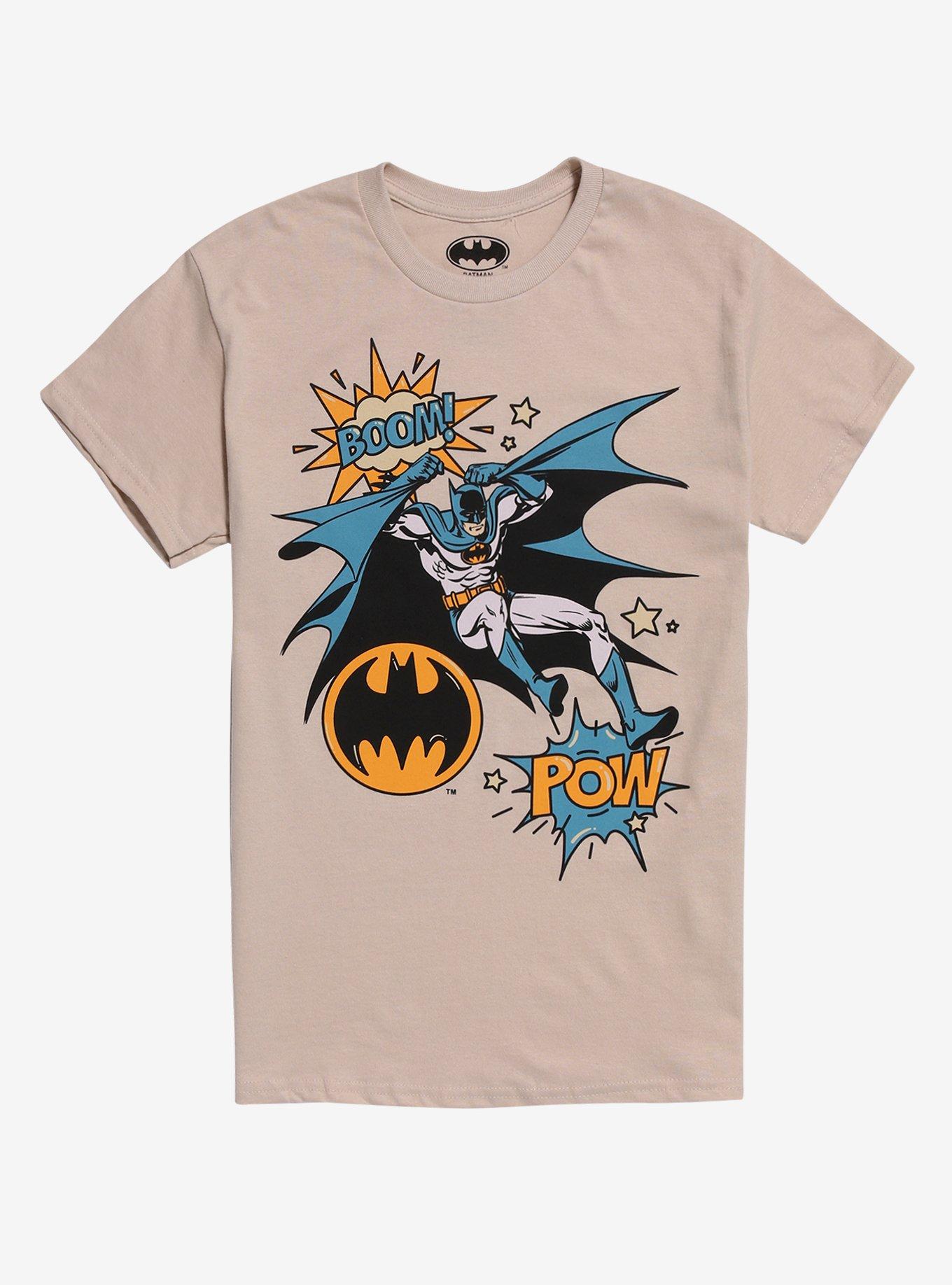 DC Comics Batman Comic Boyfriend Fit Girls T-Shirt, , hi-res