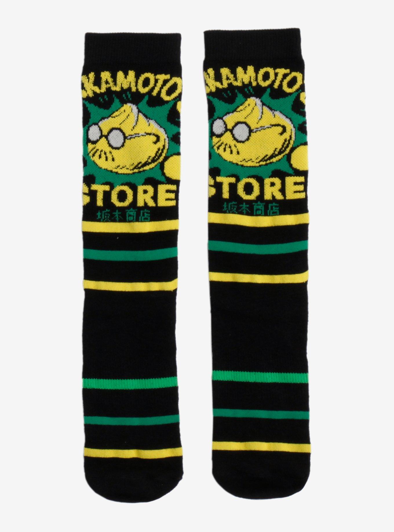 Sakamoto Days Sakamoto's Store Buns Crew Socks 
