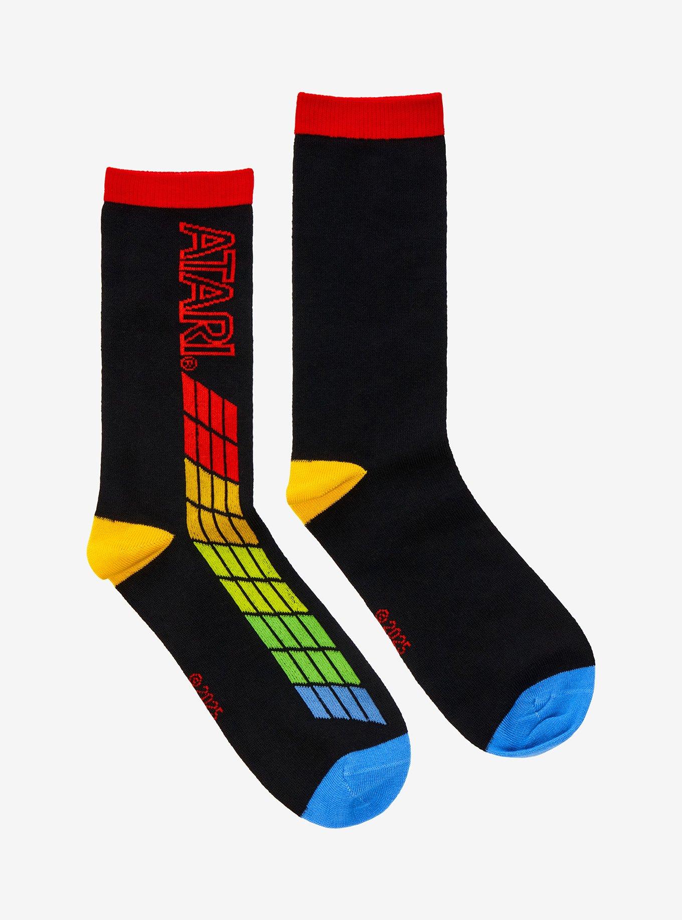 Atari Logo Crew Socks, , hi-res