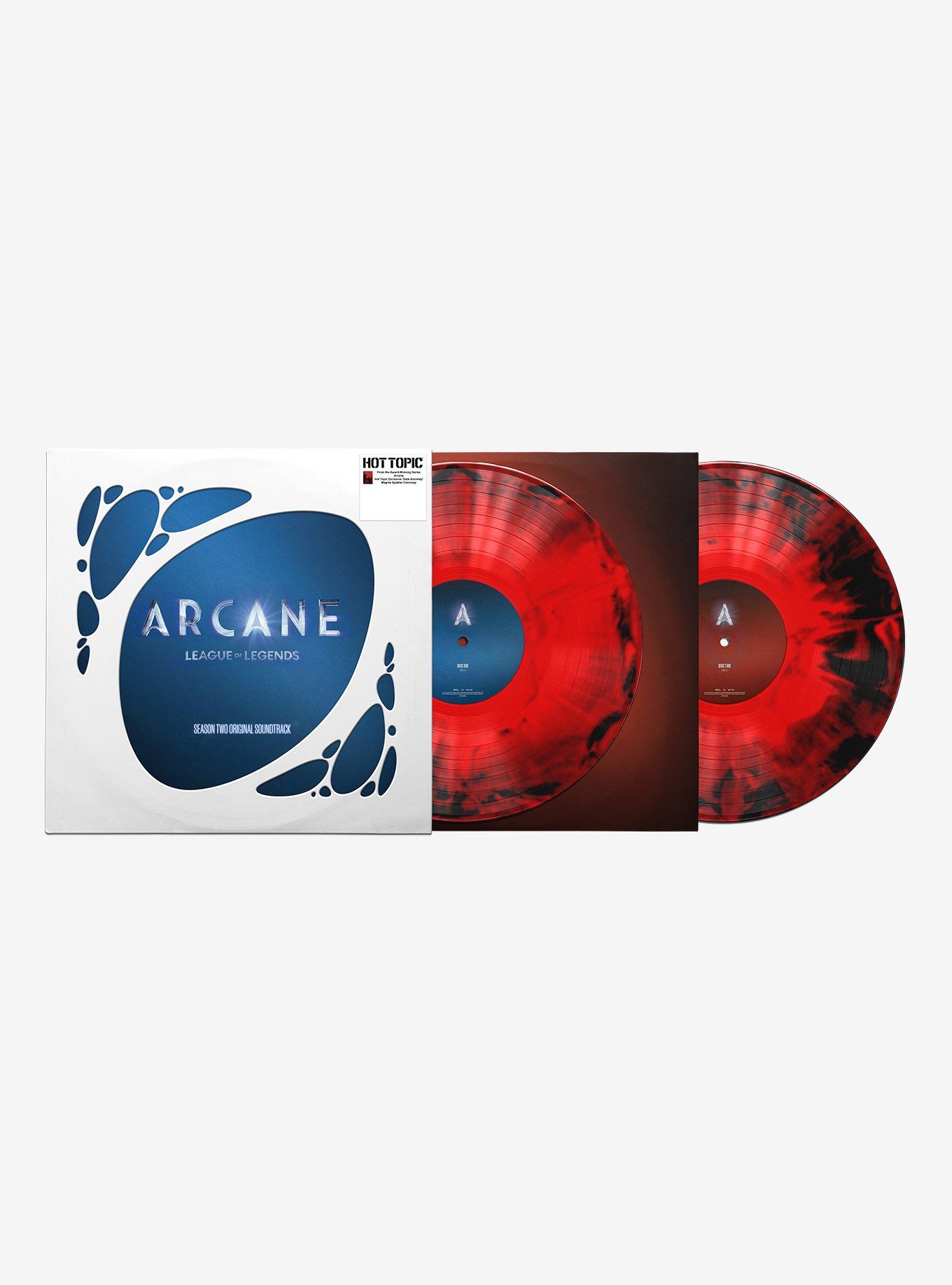 Arcane Season 2 Original Soundtrack (Dark Anomaly) Vinyl LP Hot Topic Exclusive, , hi-res