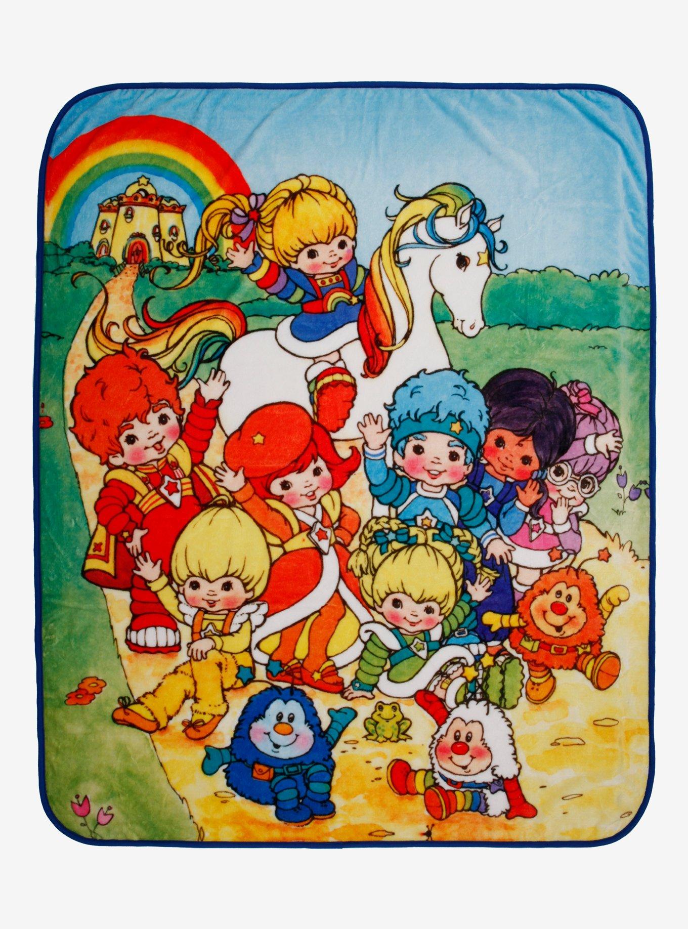 Rainbow Brite Group Throw Blanket, , hi-res