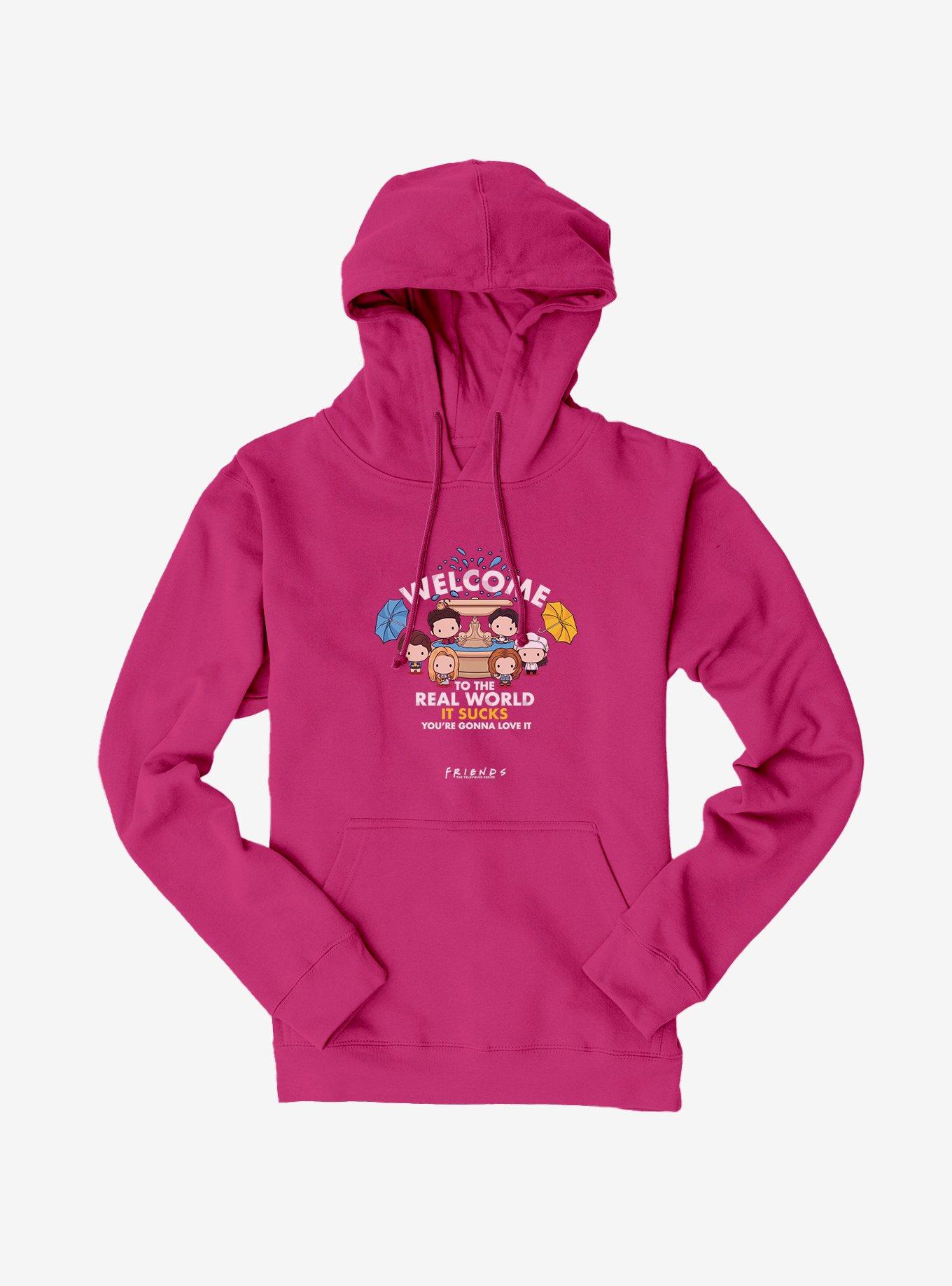 Friends Welcome To The Real World Hoodie
