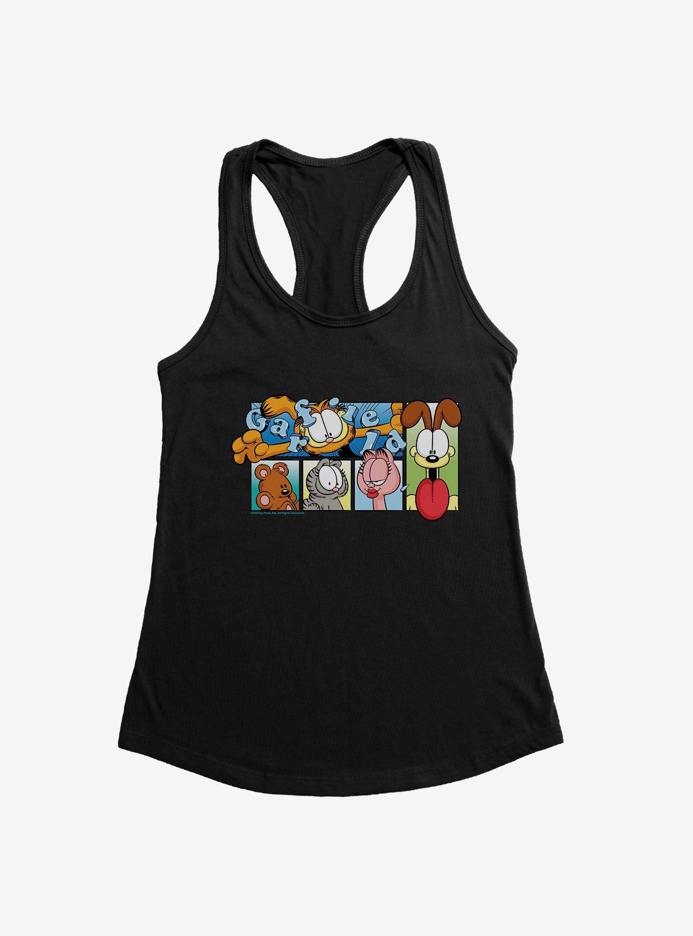 GARFIELD Characters Boxes  Womens Tank Top, , hi-res