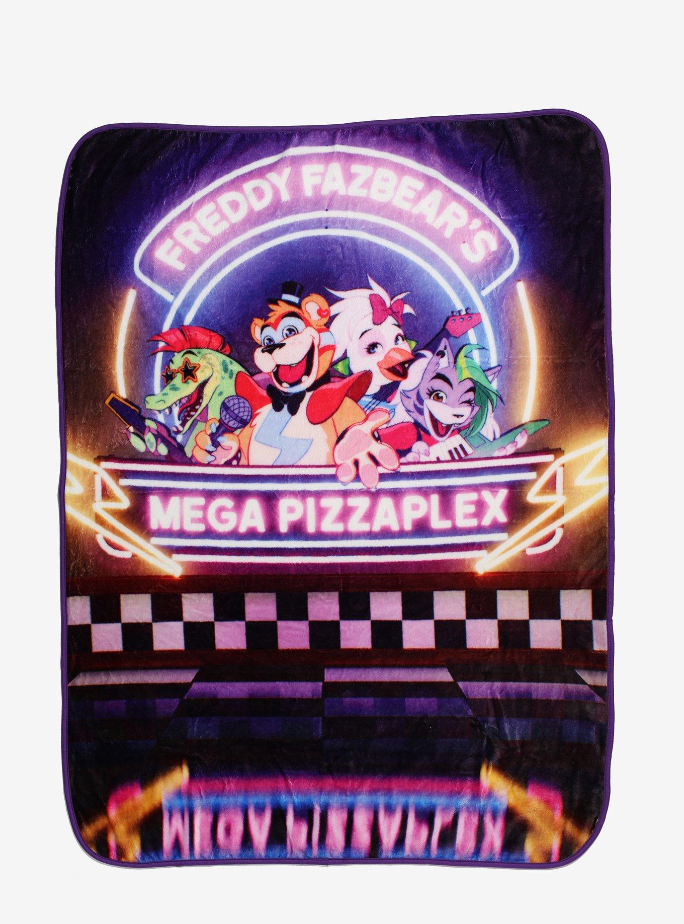 Five Nights At Freddy's Mega Pizzaplex Throw Blanket Hot Topic - Main Image