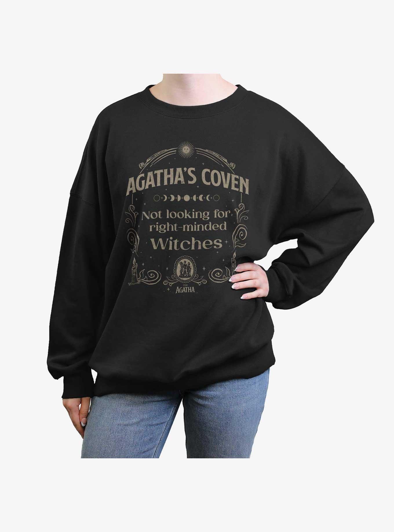 Marvel Agatha Coven Girls Oversized Sweatshirt, , hi-res