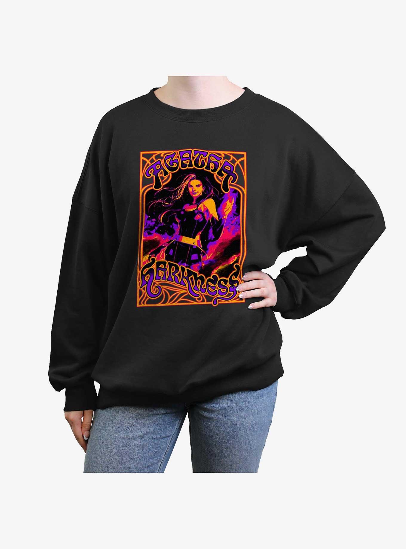 Marvel Agatha Modernisme Girls Oversized Sweatshirt, , hi-res