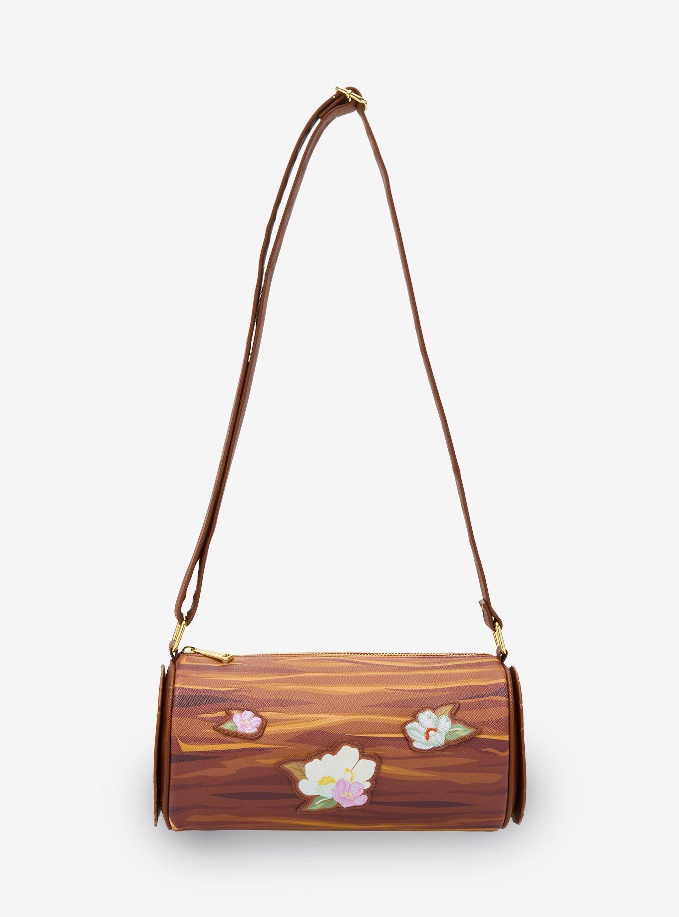 Loungefly Disney The Fox And The Hound Floral Log Crossbody Bag, , hi-res