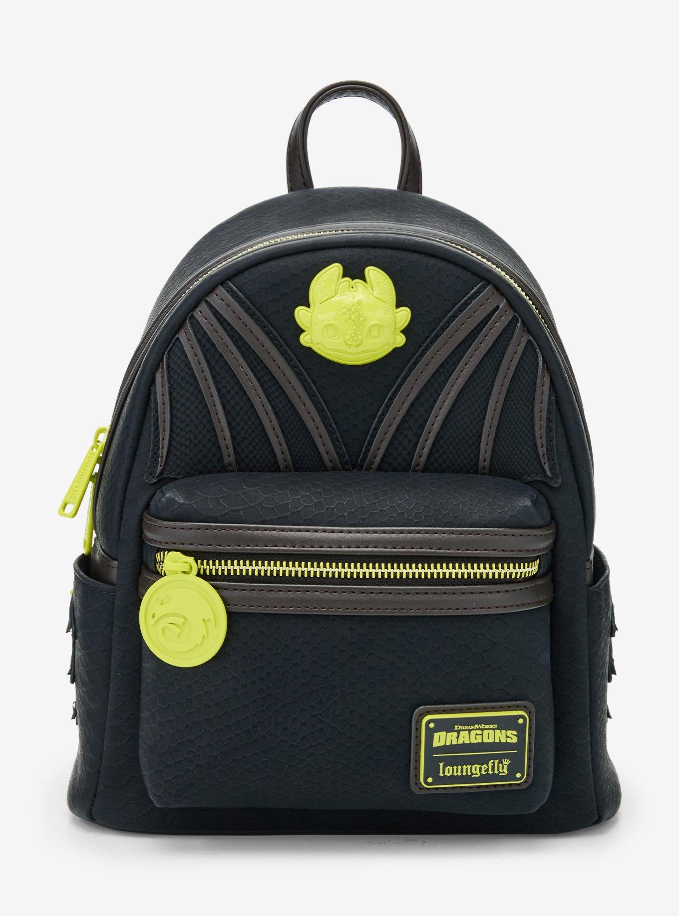 Loungefly How To Train Your Dragon Toothless Textured Mini Backpack, , hi-res
