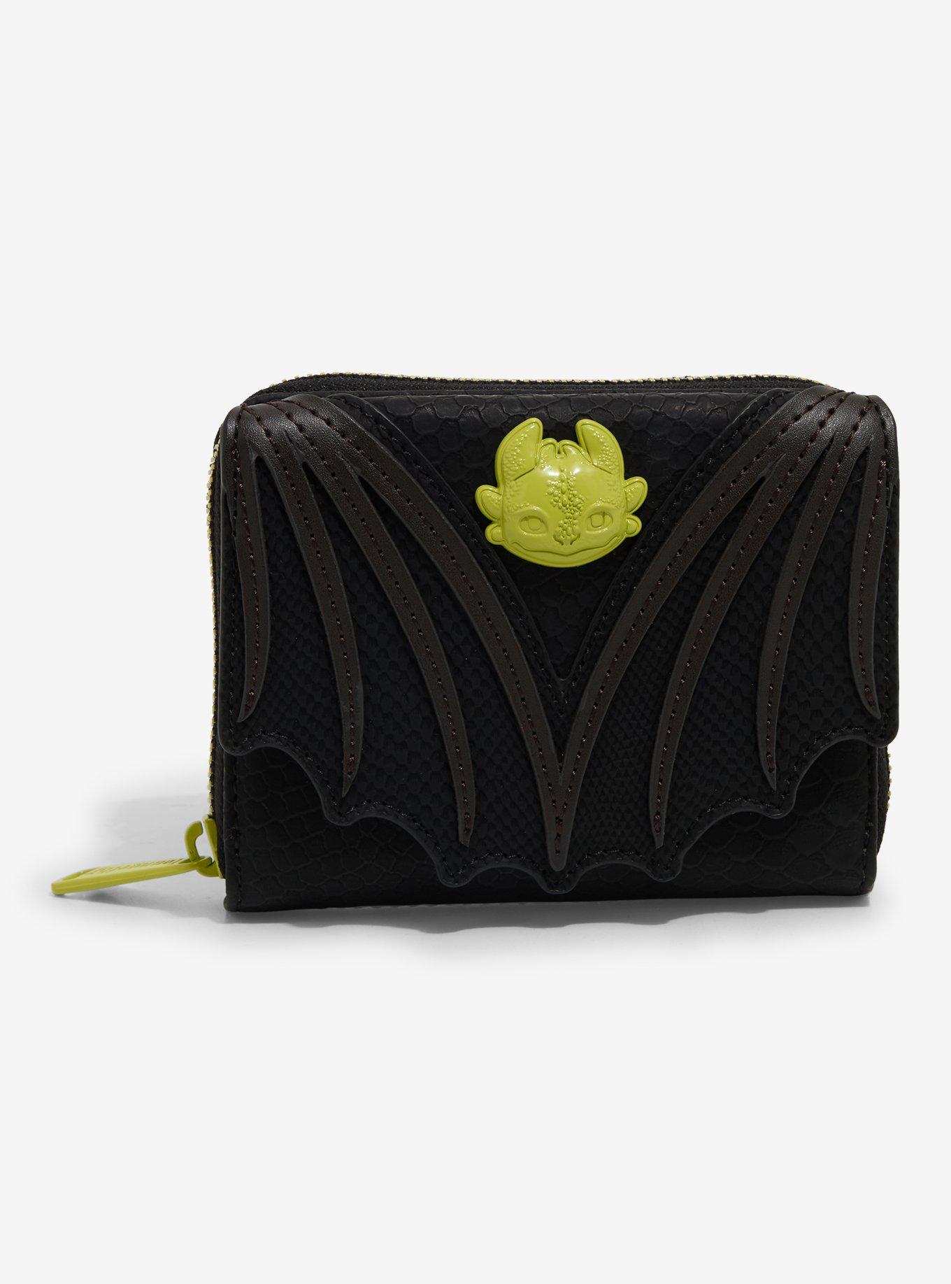 Loungefly How To Train Your Dragon Toothless Textured Wallet, , hi-res