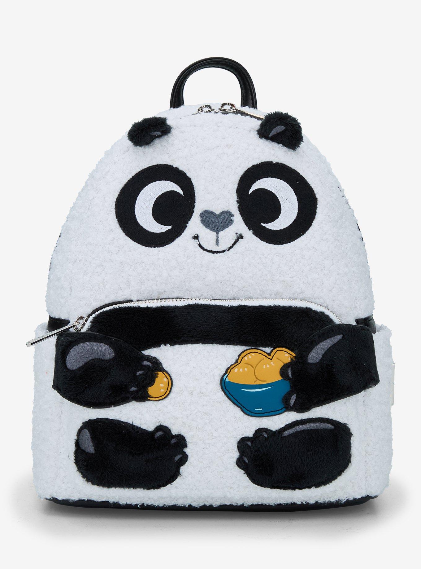 cute mini backpacks at target panda Loungefly Kung Fu Panda Po Dumpling Sherpa Mini Backpack