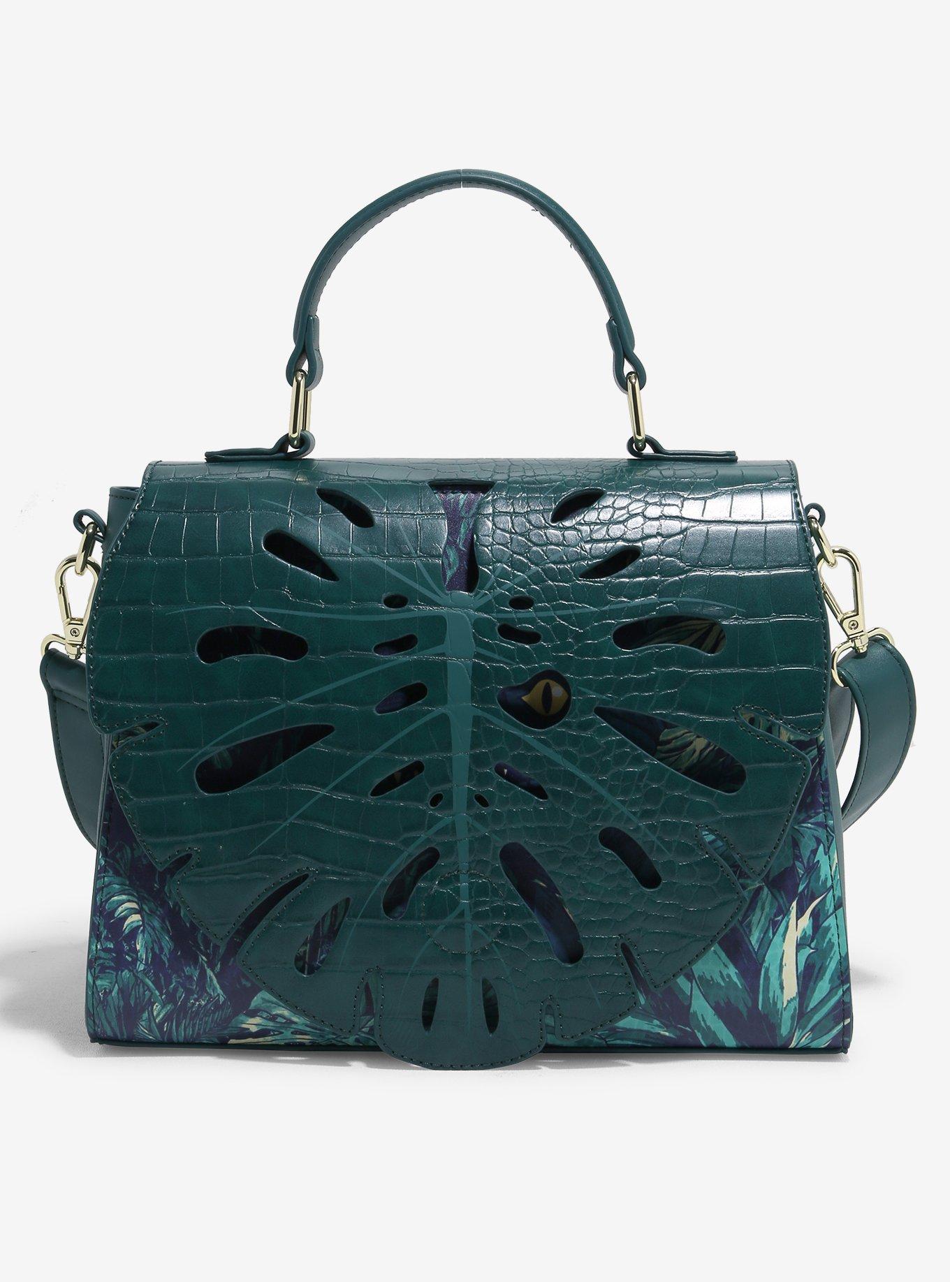 Loungefly Jurassic World Raptor Foliage Crossbody Bag, , hi-res
